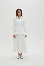 Load image into Gallery viewer, WHITE GAUZE SKIRT byMM
