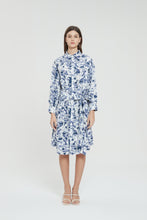 Load image into Gallery viewer, Floral Tie Waist Dress byMM
