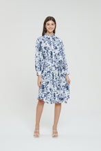 Load image into Gallery viewer, Floral Tie Waist Dress byMM
