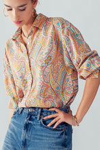 Load image into Gallery viewer, PAISLEY SWIRL SHIRT
