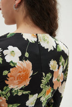 Load image into Gallery viewer, SILKY FLORAL WRAP DRESS byMM
