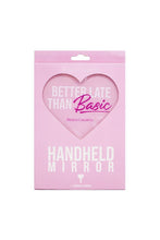 Load image into Gallery viewer, Beauty Creations DC-H2 Pink Heart Handheld Mirror - 6pc
