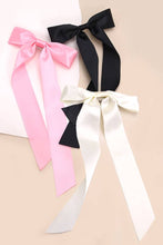 Load image into Gallery viewer, SILKY SATIN BOW LACE HAIR CLIPS | 40H614
