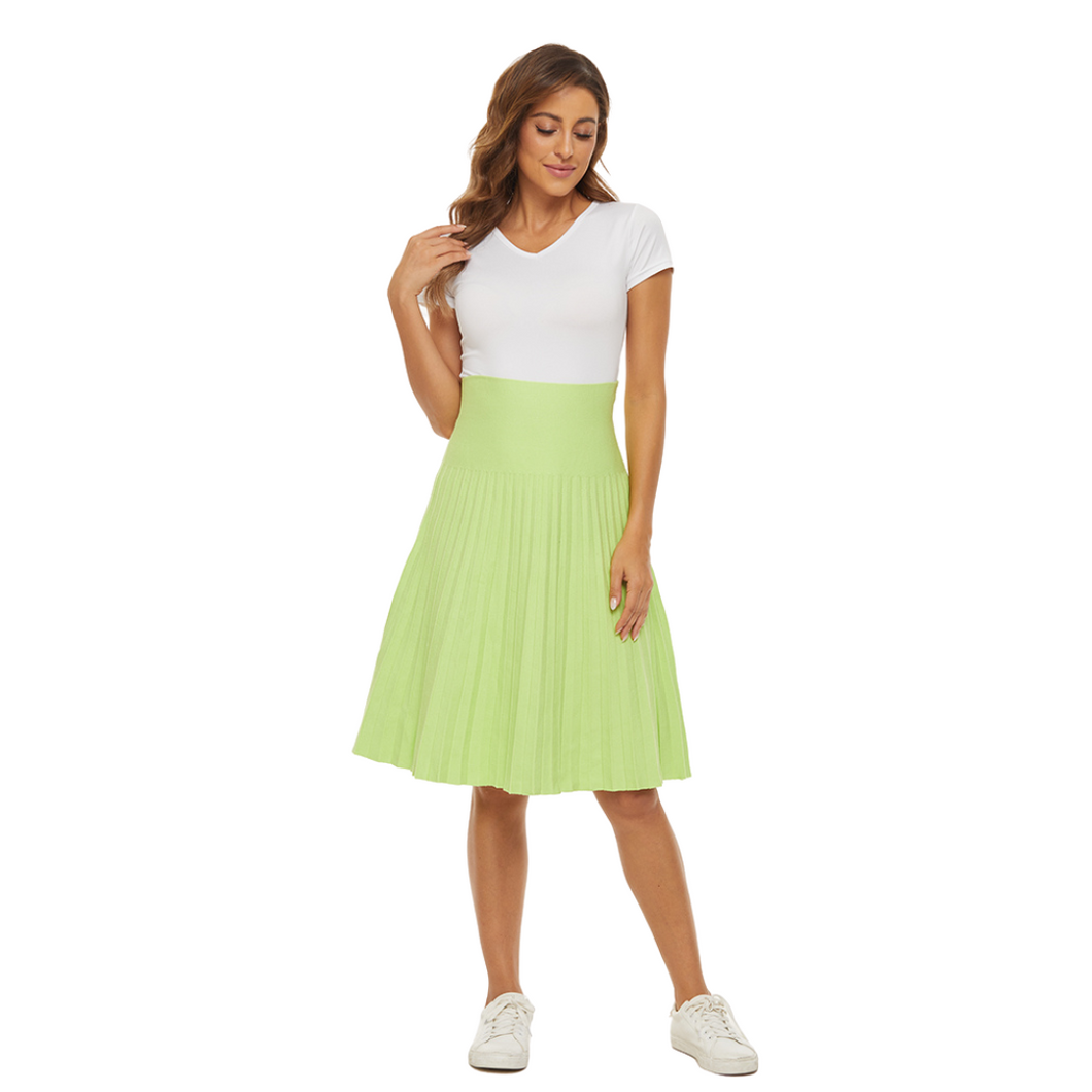 MM SUMMER PLEATED - NEON GREEN