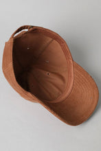Load image into Gallery viewer, Corduroy Adjustable Cotton Baseball Cap Dad Hat: One Size / MOCHA
