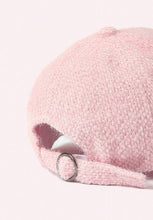 Load image into Gallery viewer, EMBROIDERY BOW FUZZY BASEBALL HAT CAP | 21HW401
