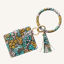 Load image into Gallery viewer, Black Floral Wallet
